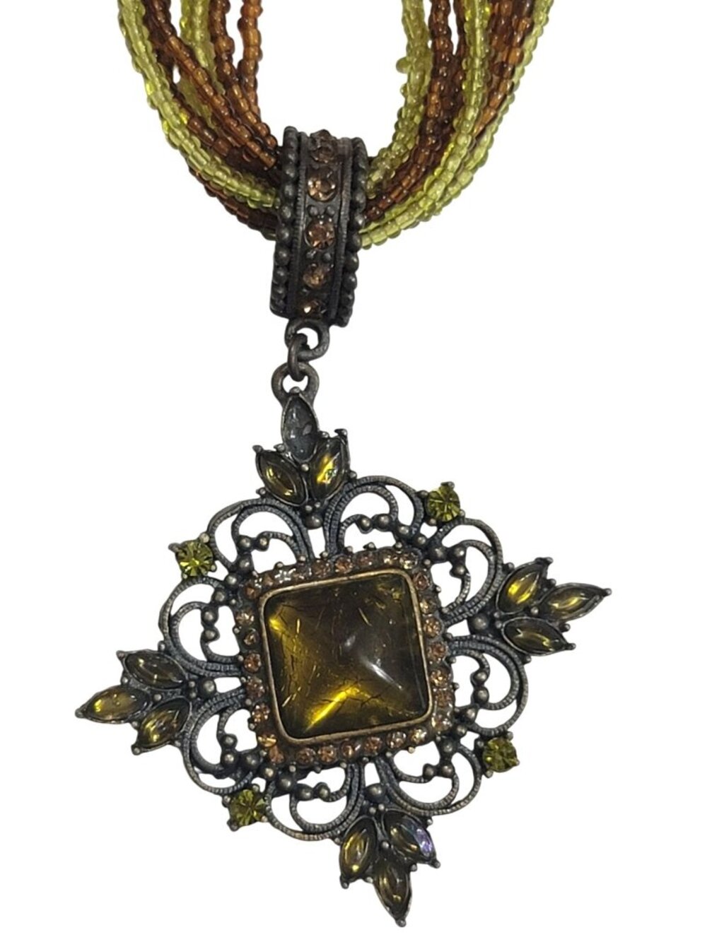 Vintage Necklace Lot Saint Benedict Pendant Maltese-cross Gothic and Celtic styl - Picture 7 of 11